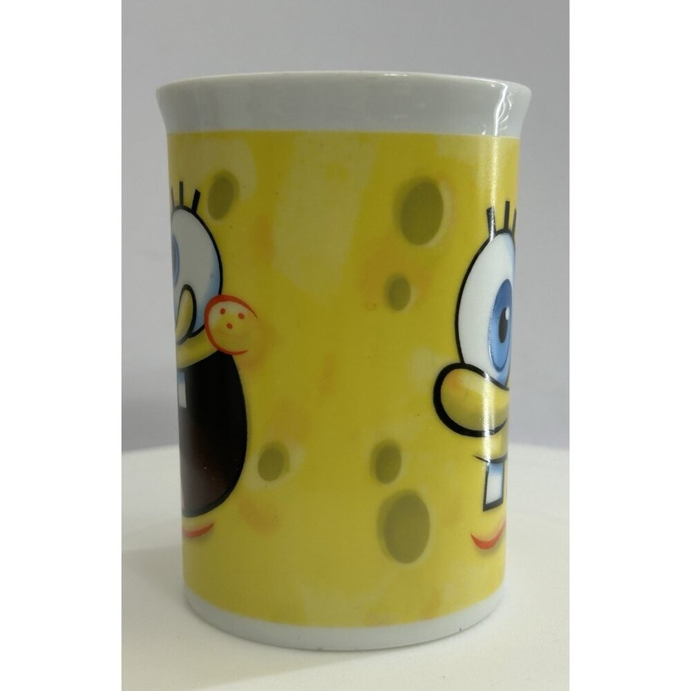 SpongeBob SquarePants Cartoon Coffee Mug Viacom 2010 Nickelodeon Funny 2 Sided - Picture 3 of 8